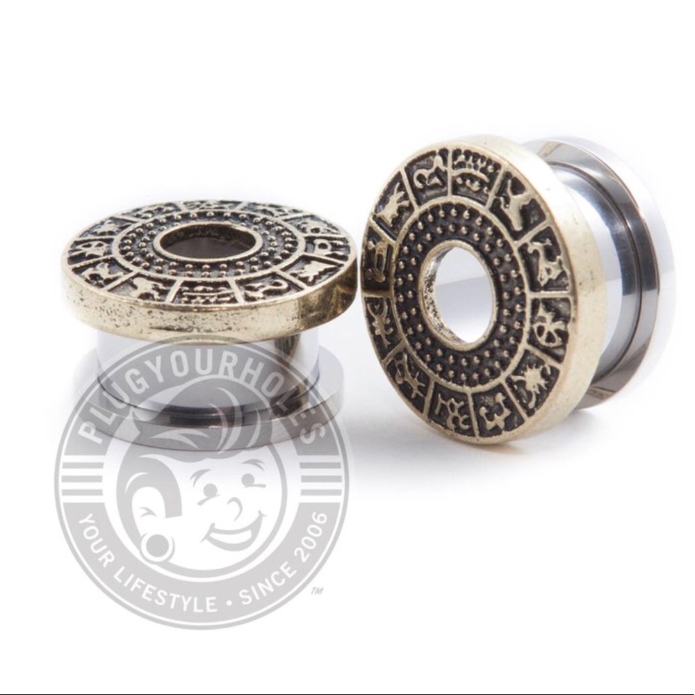 🌸 PLUGYOURHOLES | Zodiac Plugs